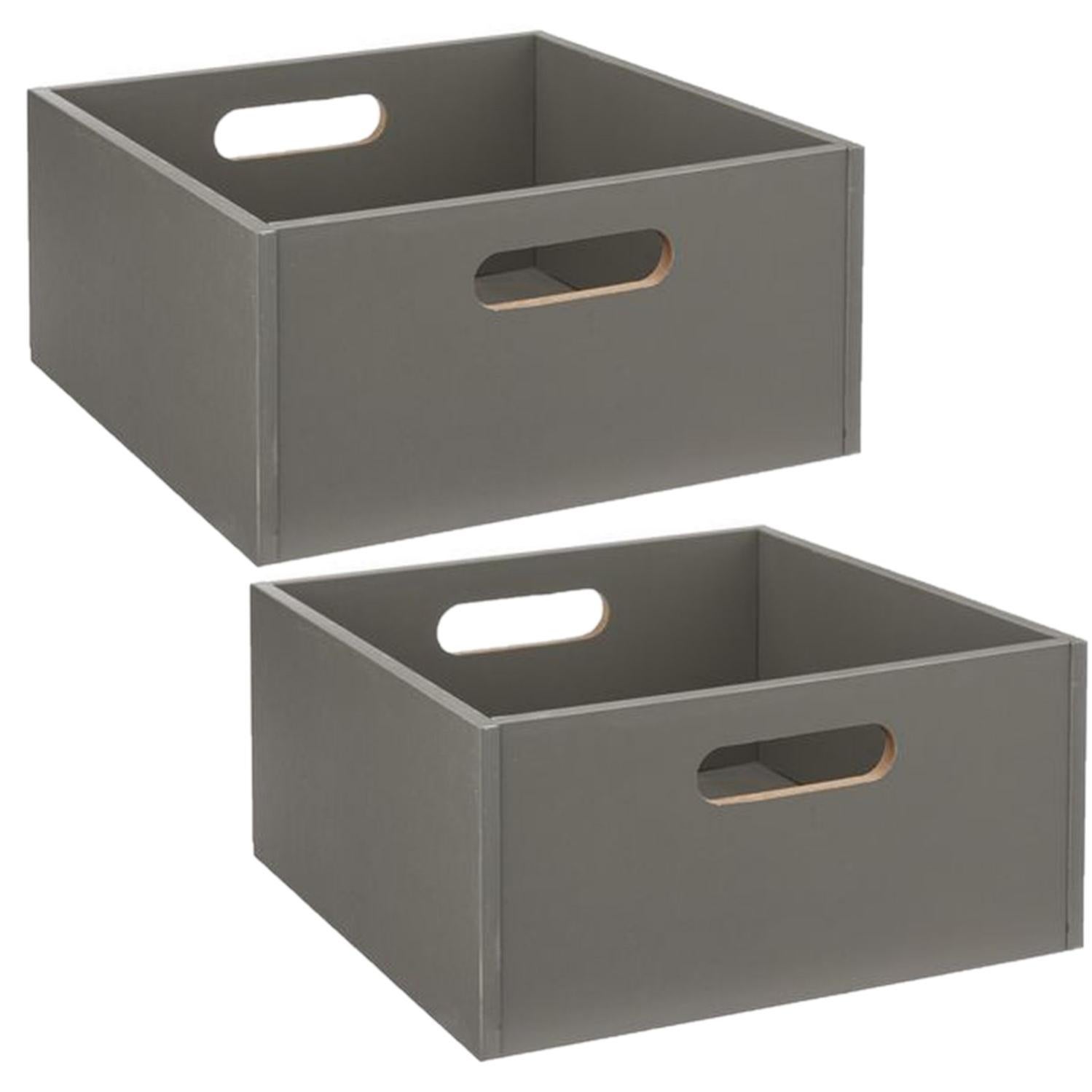 Lot De 2 Boîtes De Rangement Pour Photos 10x15 Cm – Compartimentées, Avec Couvercle, Idéales Pour Trier Vos Souvenirs