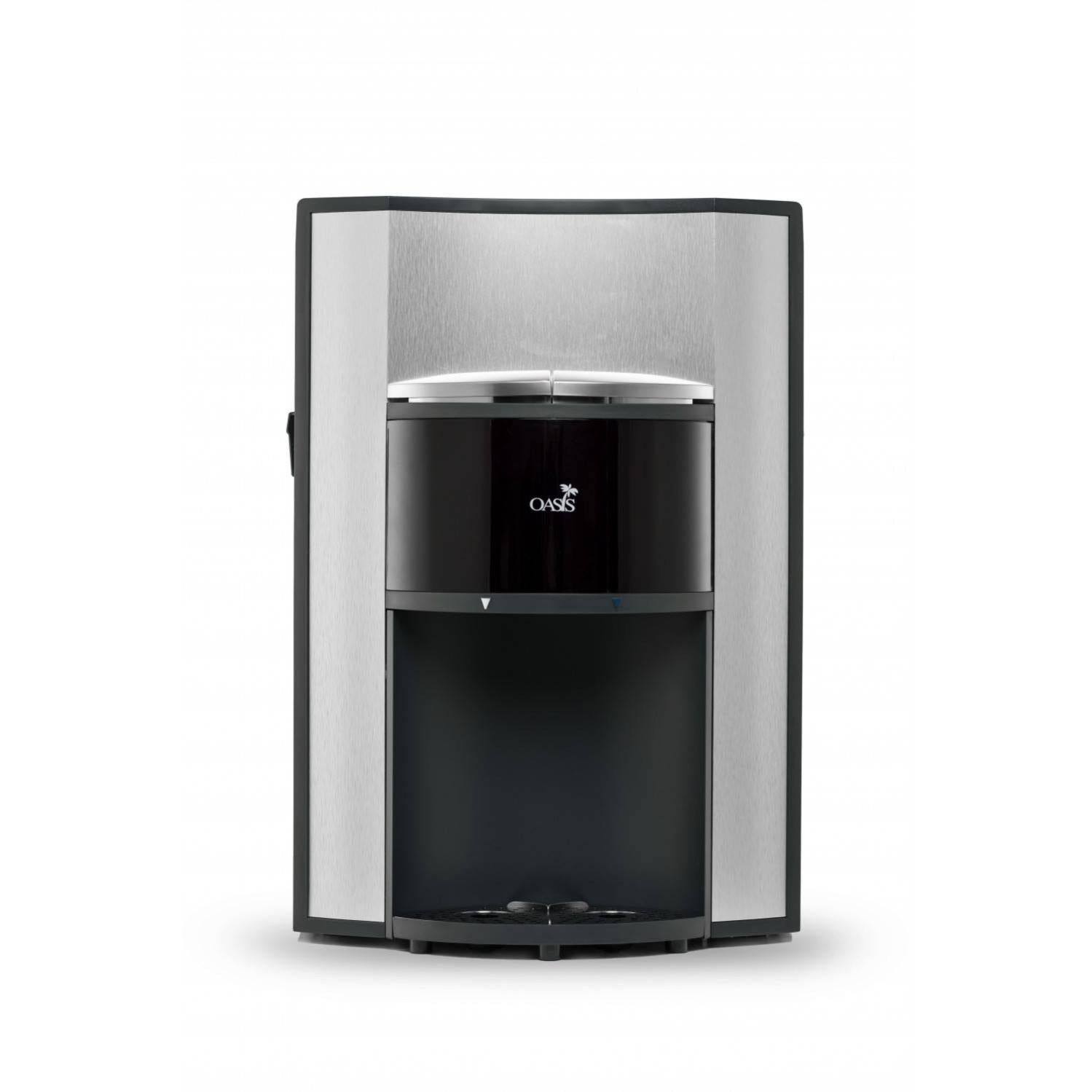 Fontaine à Eau De Comptoir Oasis Onyx Distributeur D'eau Fraiche Et Tempérée Leroy Merlin