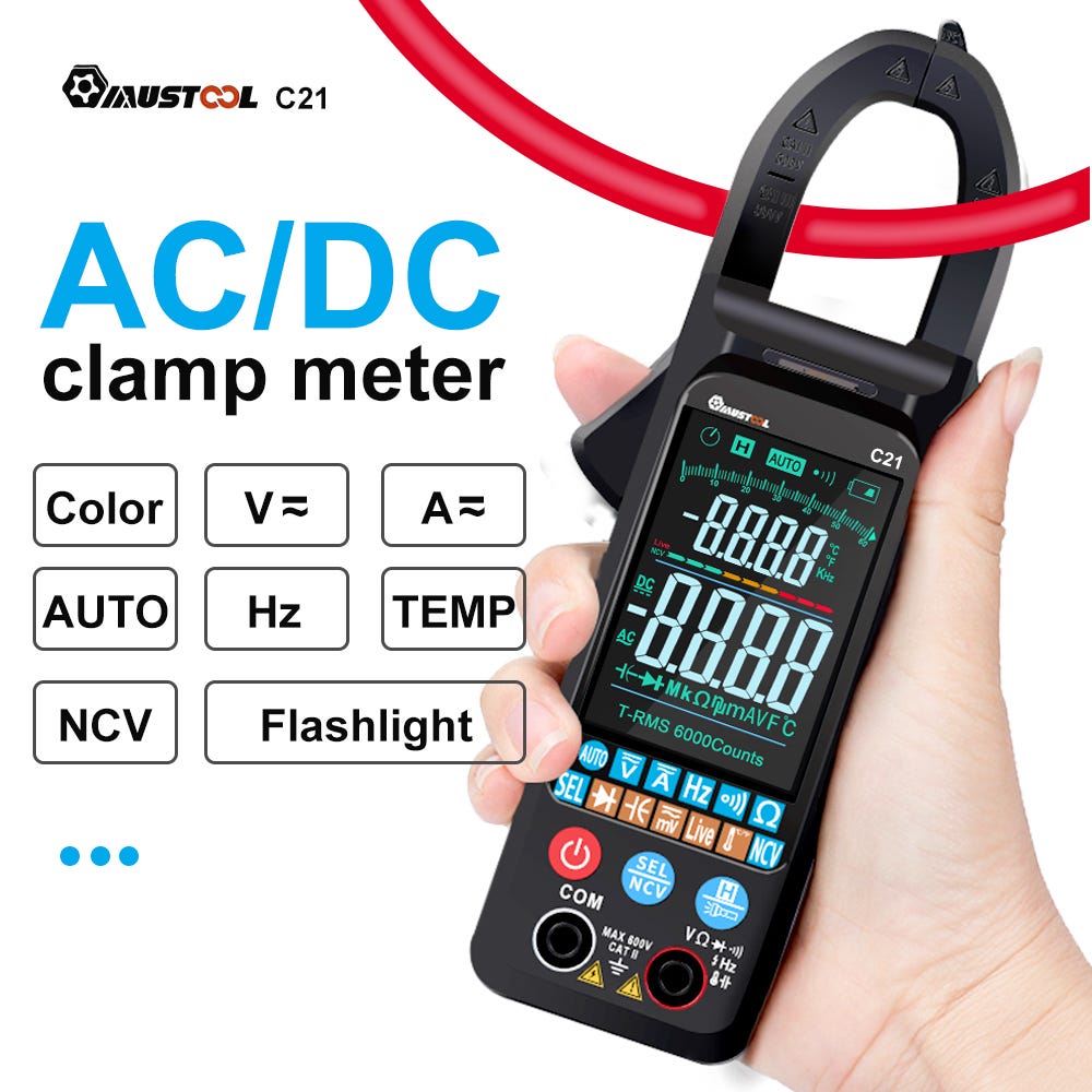 Multimètre numérique AC-CC