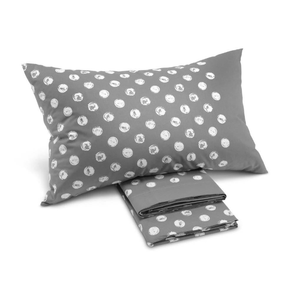 BURRITO BLANCO Set Di Lenzuola Bianche Per Ospitalità - Letto Singolo 80x190/200 Cm - 50% Cotone 50% Poliestere - Morbido E Facile Da Stirare