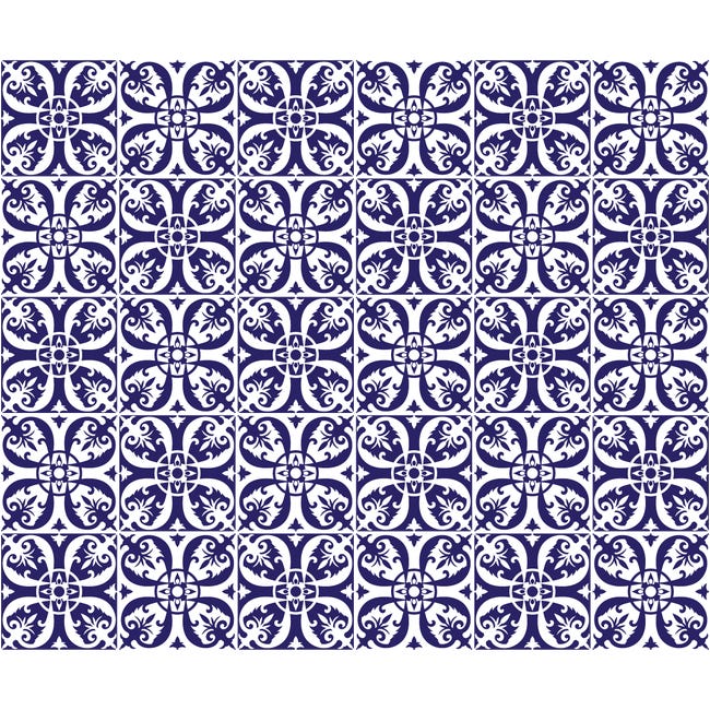 9 Vinilos Azulejos Axena - Adhesivo De Pared - Revestimiento Sticker Mural  Decorativo - 45x45cm-9stickers15x15cm con Ofertas en Carrefour