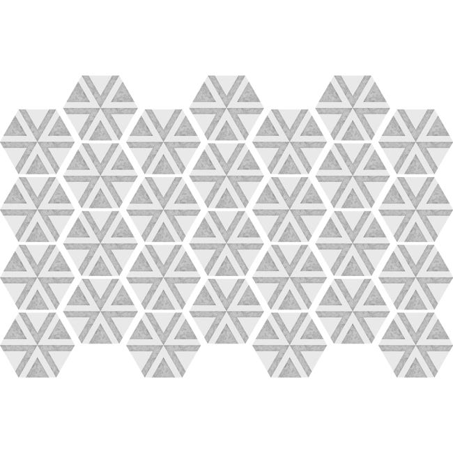 Vinilo Azulejos Hexagonales Madera Resistida - Adhesivo Pared