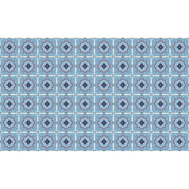 60 vinilos baldosas de cemento azulejos pianicio - adhesivo pared - sticker  revestimiento - 60x100cm-60stickers10x10cm