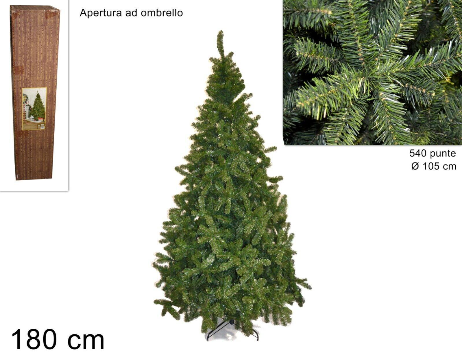 albero di natale 180 cm