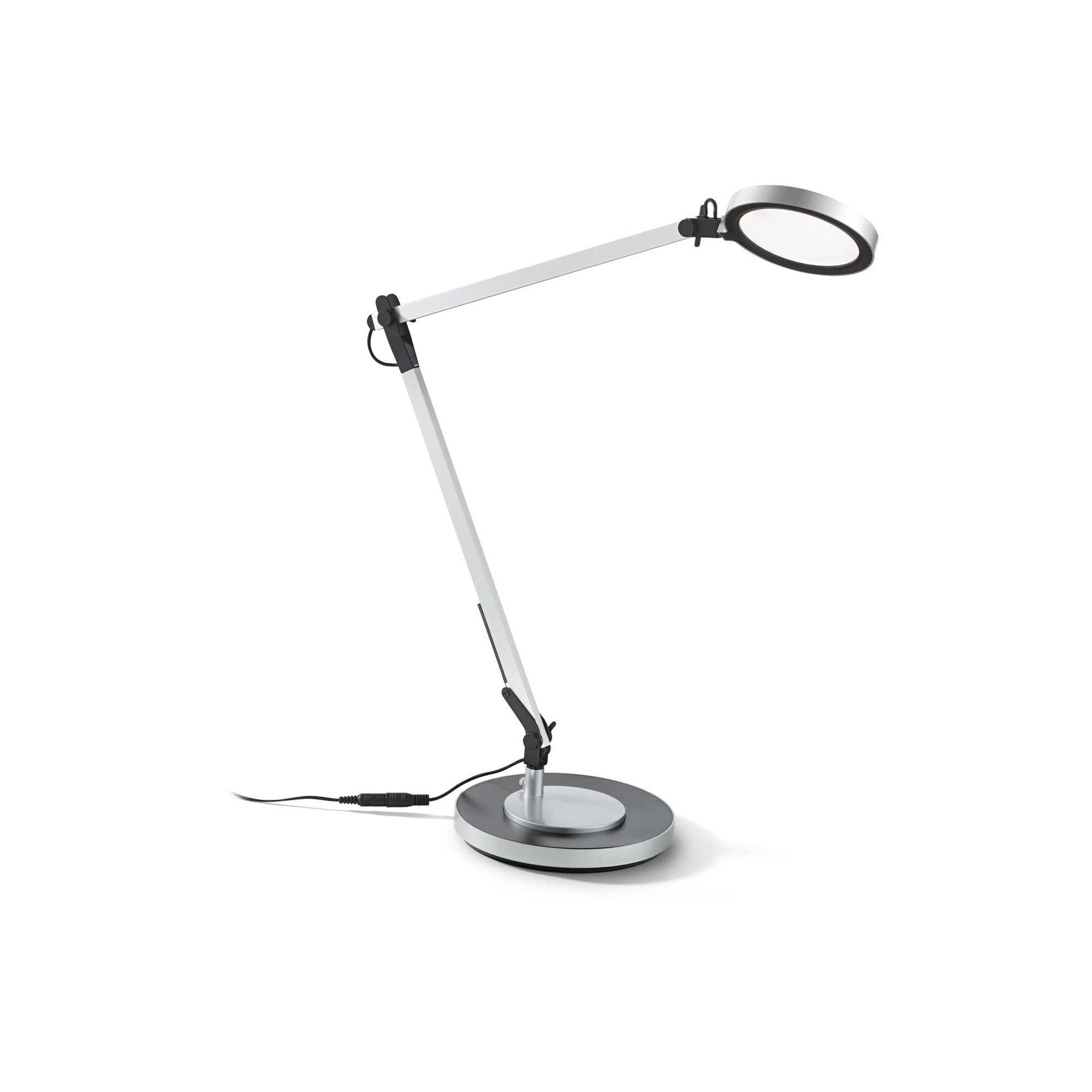 Lampada da Scrivania Flexo Alluminio 1xE14 Con Pinza Trio Lighting