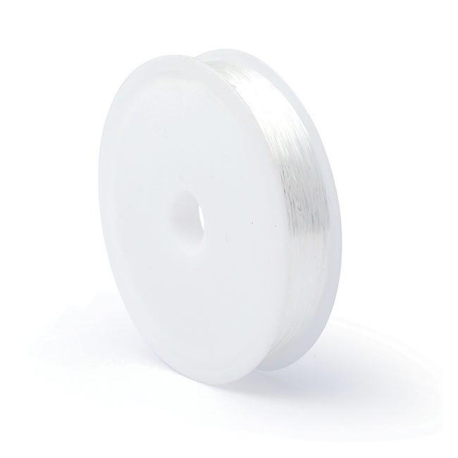 Fil élastique transparent 0,8 mm x 100 m au meilleur prix