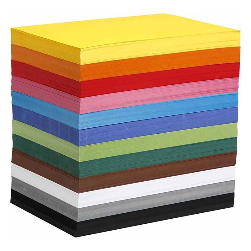 Cartoncino colorato A4 - 1200 fogli