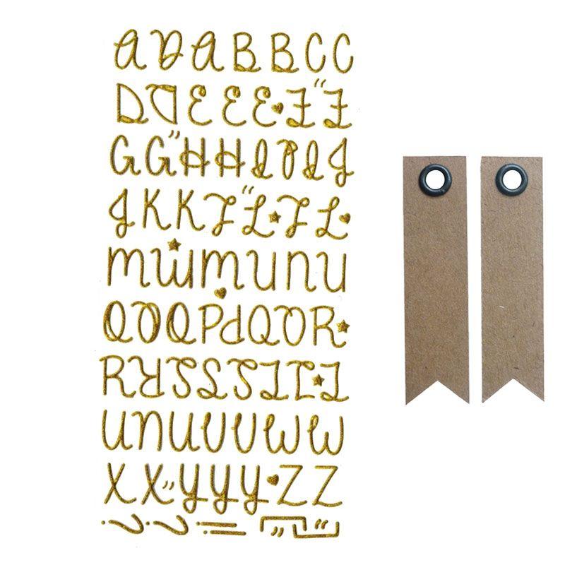 Sticker Lettre Alphabet «A» Autocollant adhésif «PHOSPHORESCENT»