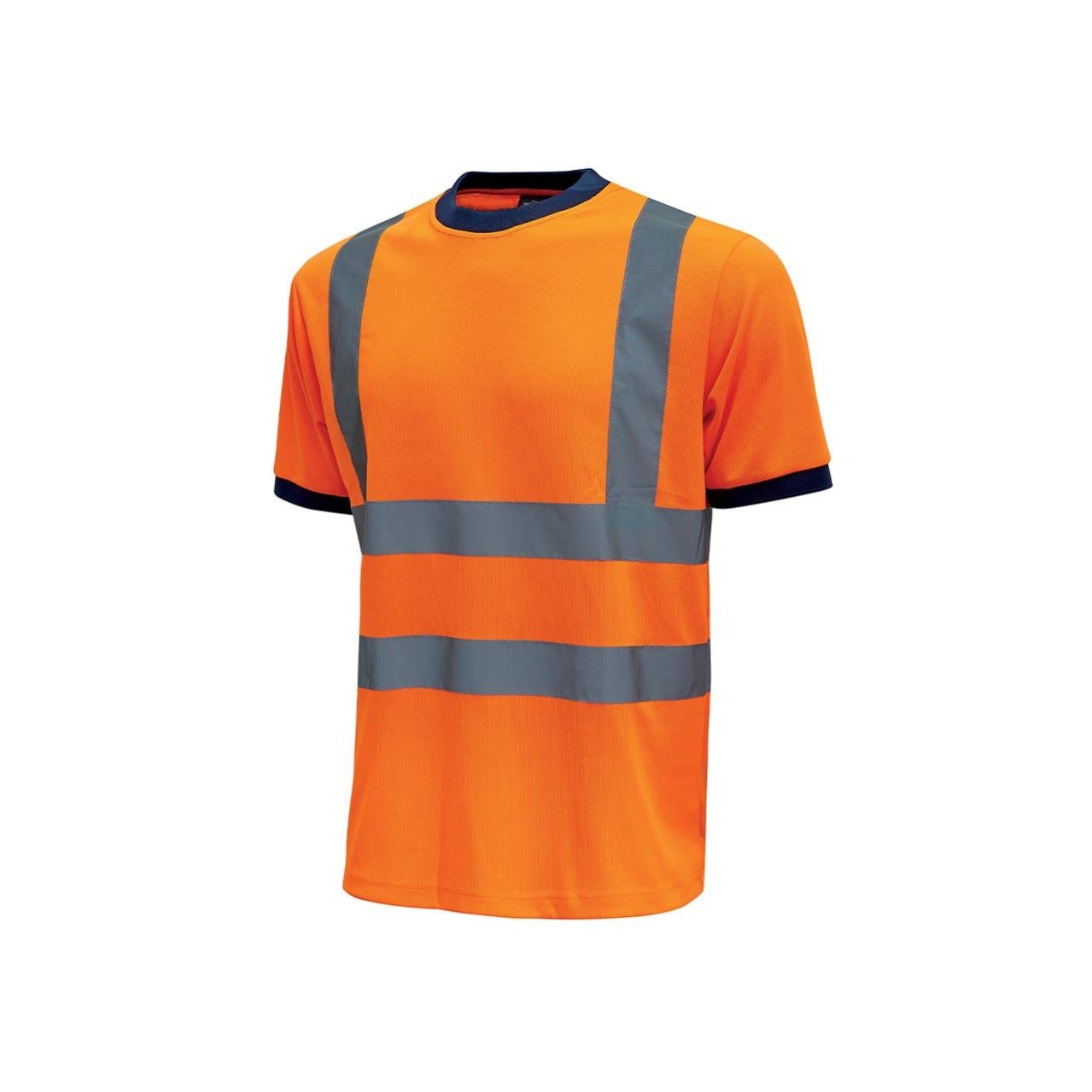 T-shirt avec bandes rflchissantes GLITTER Orange Fluo (Lot de 3 ...
