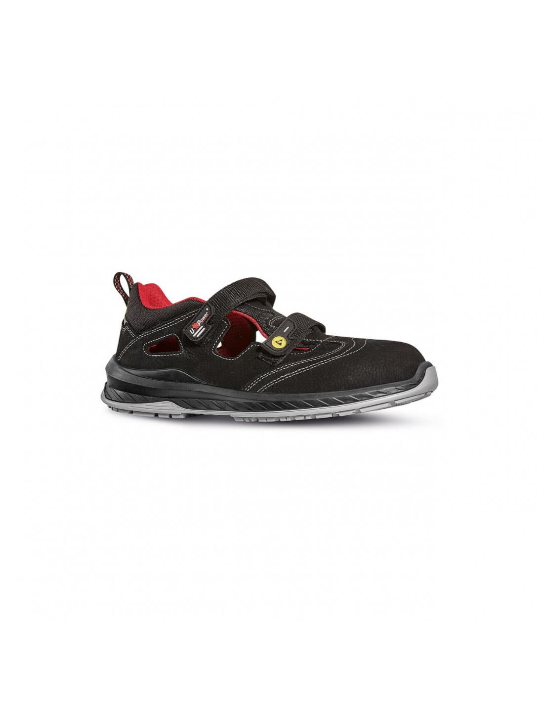 Chaussure De Sécurité NITRAS EASY STEP – S1P SRC ESD, Taille 43, Noire, Velours
