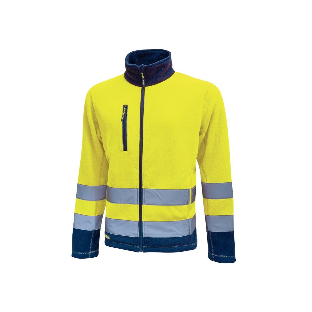 Polaire Travail Haute-Visibilité Jaune/Marine Würth MODYF