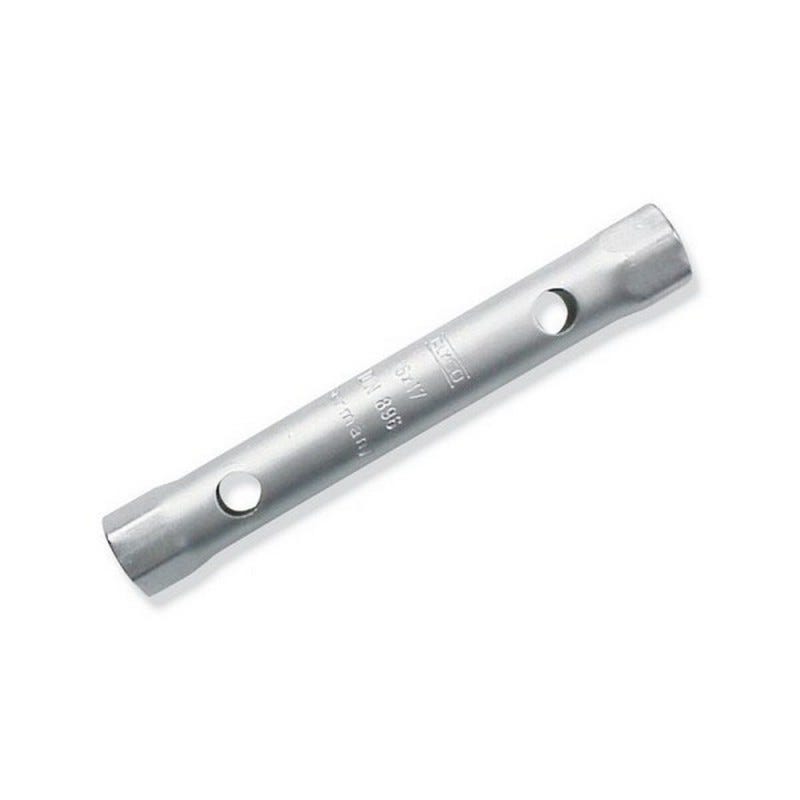 llave tubo tubular 6x7 fabricada en acero cromo vanadio, llave grifería,  llave de tubo para grifos, llaves de tubo doble