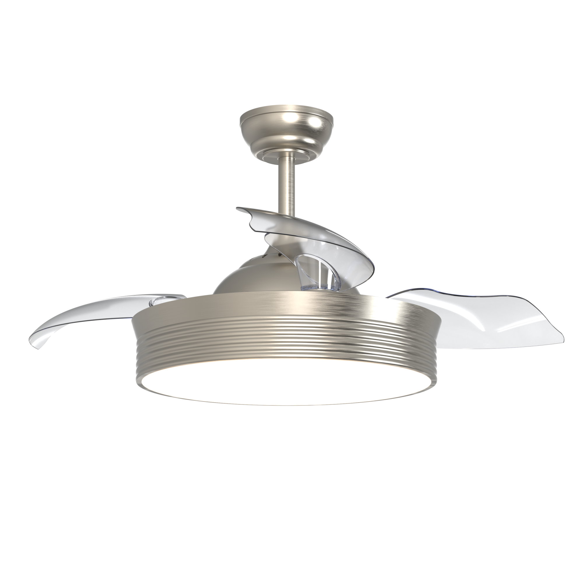 Ventilatore Faro Menone Bianco 136 CM Con Telecomando Senza Illuminazione