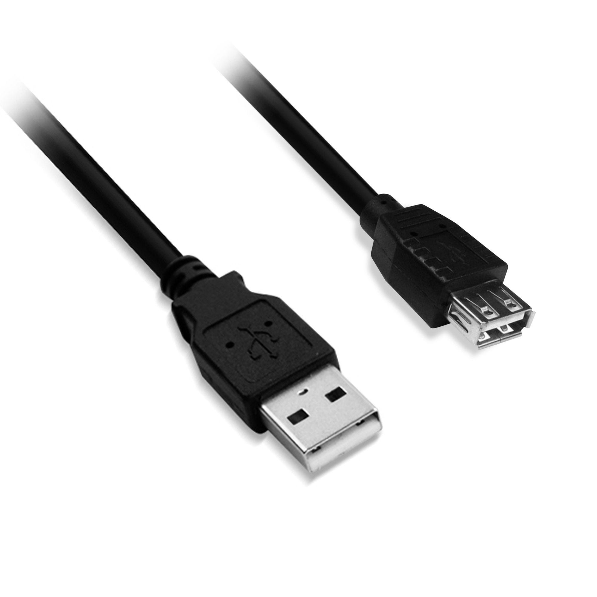 Câble USB mâle à femelle USB 2.0
