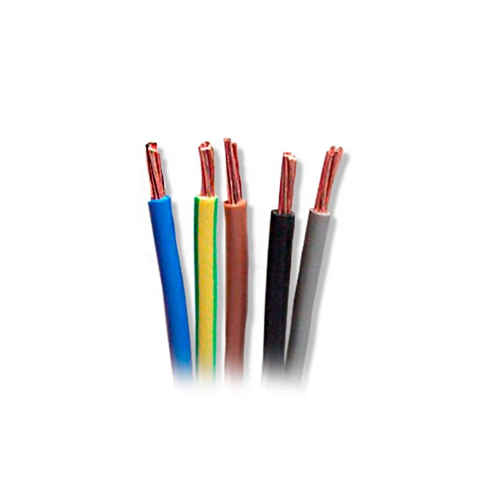 Cable eléctrico libre halógenos por metro 1.5mm negro flexible