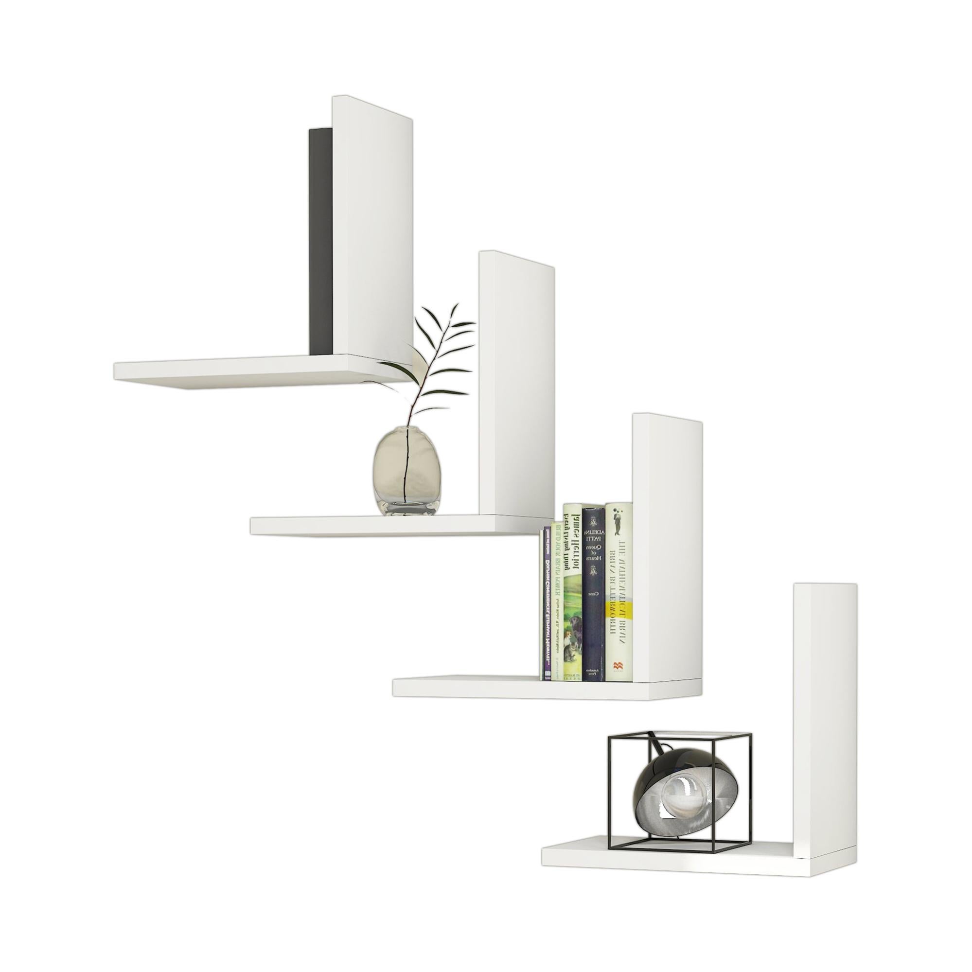 Estanter a De Pared 4 Piezas Broby Aglomerado 30 X 30 X 16 Cm Blanco estanter-a-de-pared-4-piezas-broby-aglomerado-30-x-30-x-16-cm-blanco