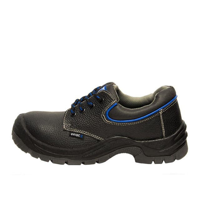 Scarpe Di Sicurezza In Pelle Nera S3 Src Taglia 48 Blackleather - Foto 10