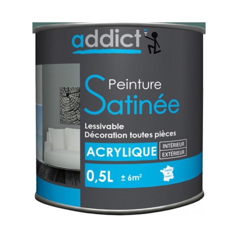 Peinture satinée acrylique ADDICT Leroy Merlin