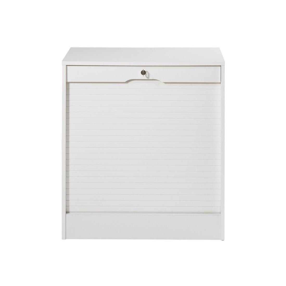 Classeur Double à Rideau Blanc Taille S - KLASS | Leroy Merlin