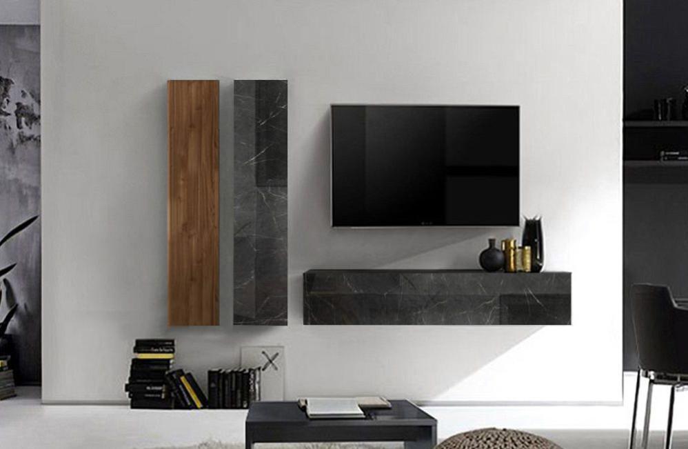 Panchetta Contemporanea Cortesi Home X-Bench | Rivestita In Vinile Effetto Pelle | Nero E Cromo | 99x47x45 Cm