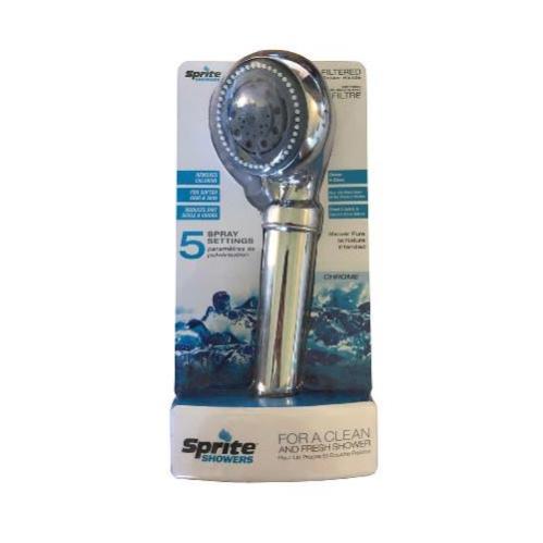 Douchette Sprite Showers chromée avec cartouche kdf plus