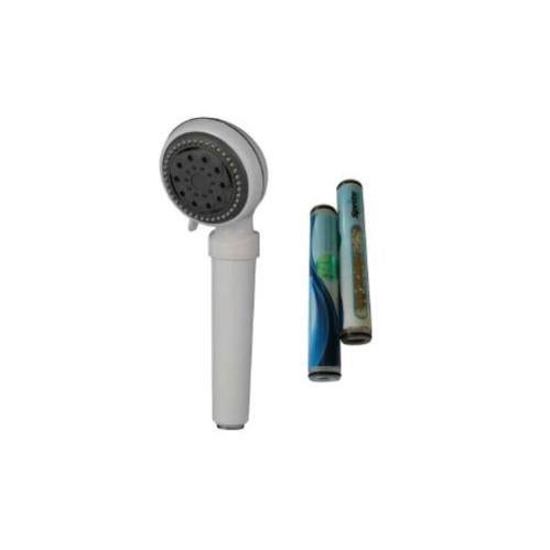 Douchette blanche Sprite Showers avec cartouches supplémentaires