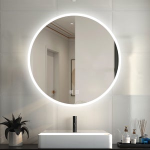 Espejo redondo 70cm / 80cm - LED y antivaho de Manillons Torrent