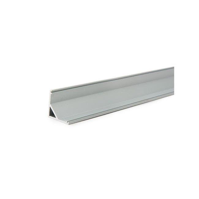 Perfíl Aluminio Para Tira Led Iluminación Escaleras - Difusor Opal X 1m con  Ofertas en Carrefour