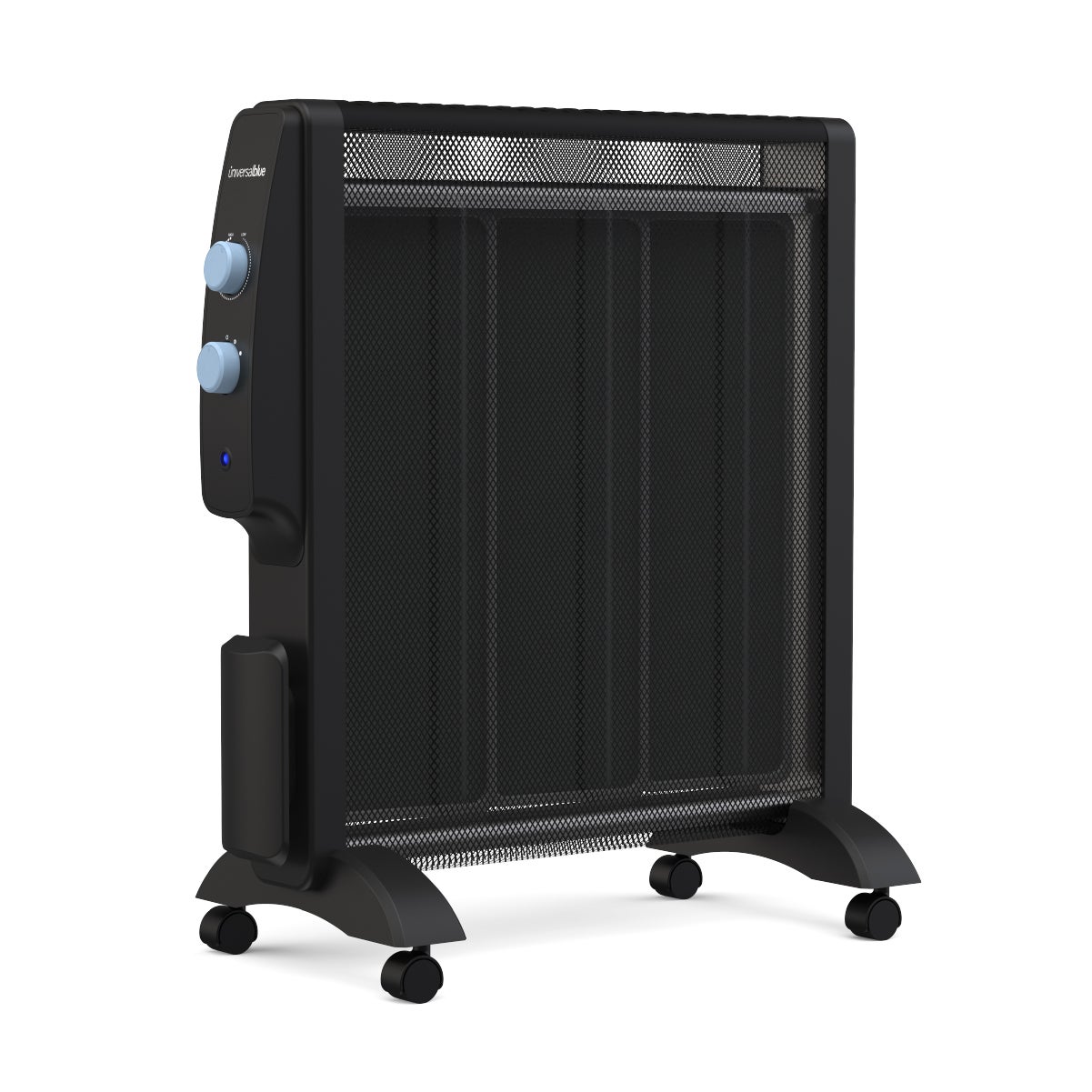 UNIVERSALBLUE Radiateur mica noir 2000W | 2 radiateurs électriques ...