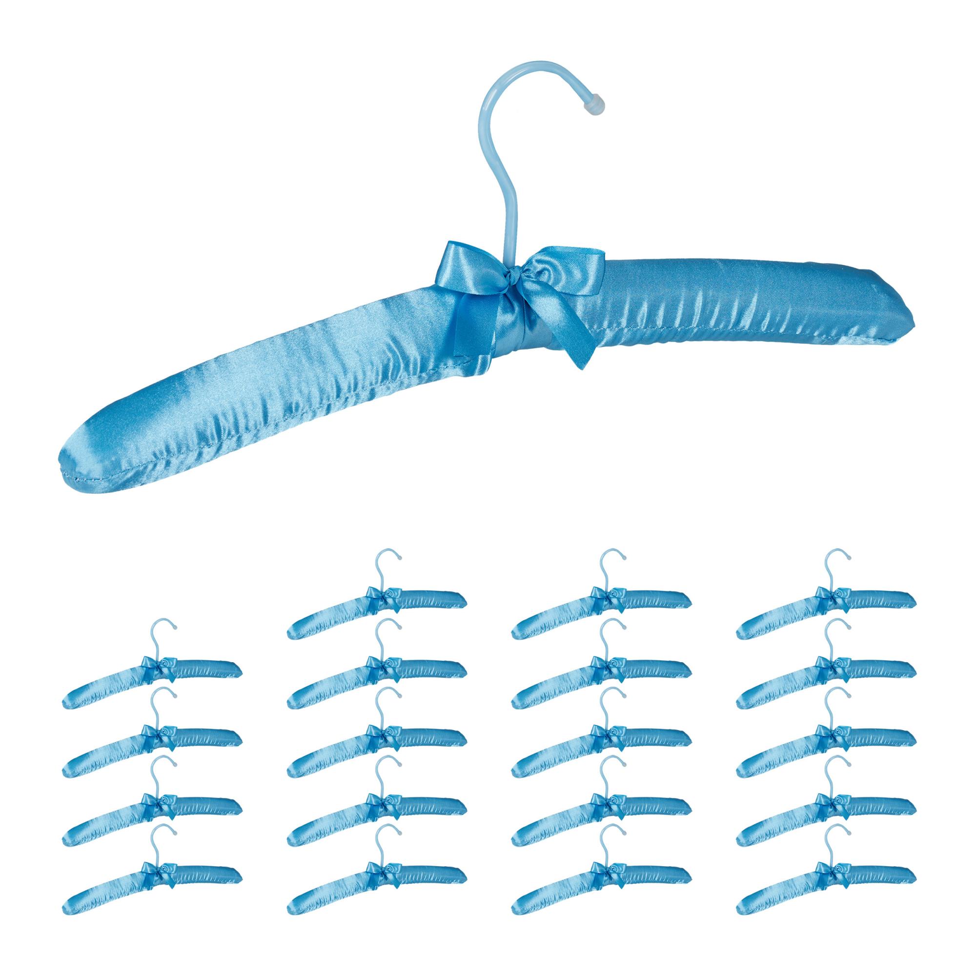 RSR Hangers Grucce NA, 43 cm, in plastica, 20 pezzi, gancio girevole a 360°, salvaspazio, grucce per camicie, grucce per camicette, cappotti, spedizione rapida, made in Germany