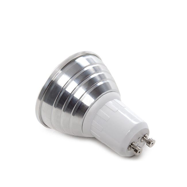 Bombilla LED Spotlight GU10 6W Equi.40W 470lm RGB con Mando a Distancia  25000H 7hSevenOn Premium