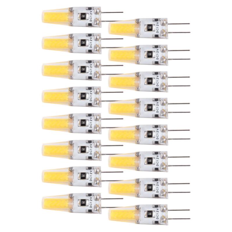 Pack 16 Ampoules LED G4 3W 252Lm 3000ºK 12V Ac/Dc 40.000H [CAG43W12