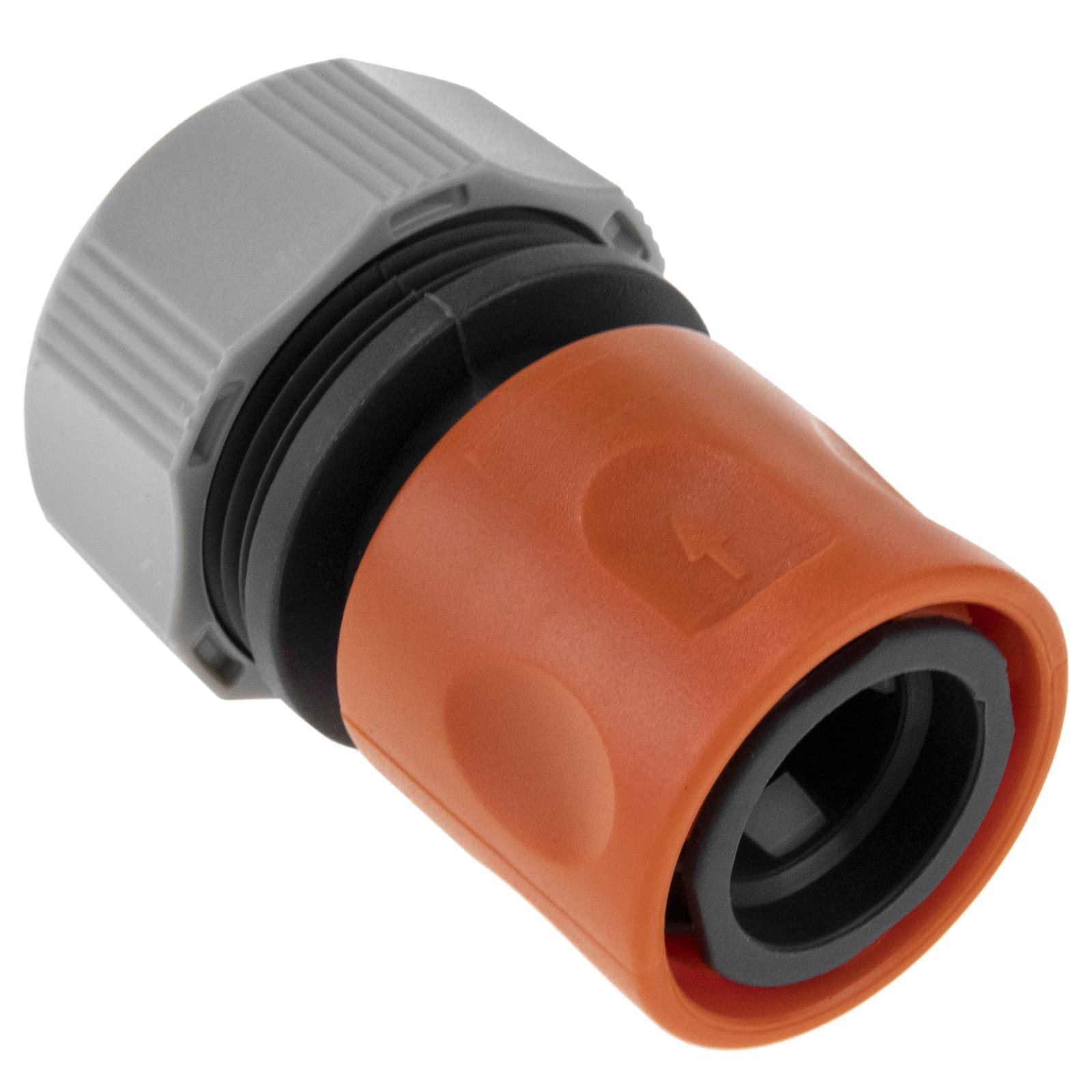 Raccord rapide orange pour et flexibles 3/4" et 5/8" Leroy Merlin