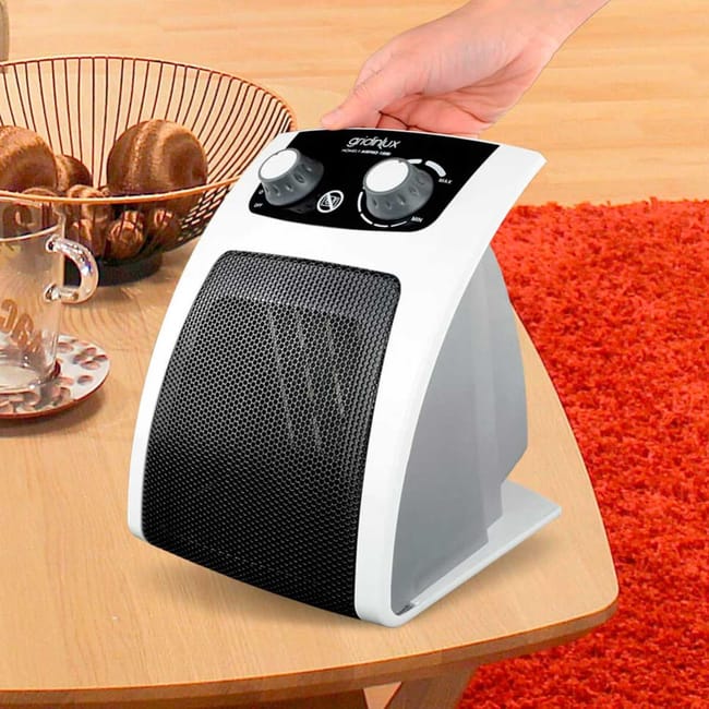 Gridinlux Calefactor El ctrico Cer mico 3 Modos 1500W Regulable