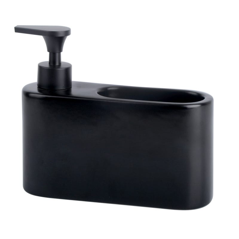 Dispensador de jabón para cocina color negro, compra online