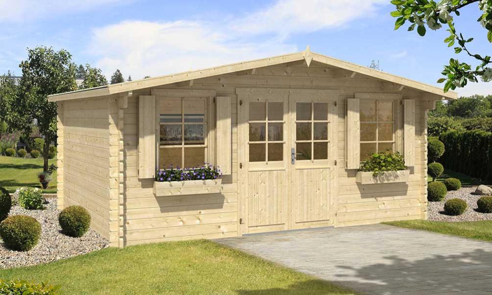 Chalet 44mm Malaga LM - 17.38m2 intérieur | Leroy Merlin