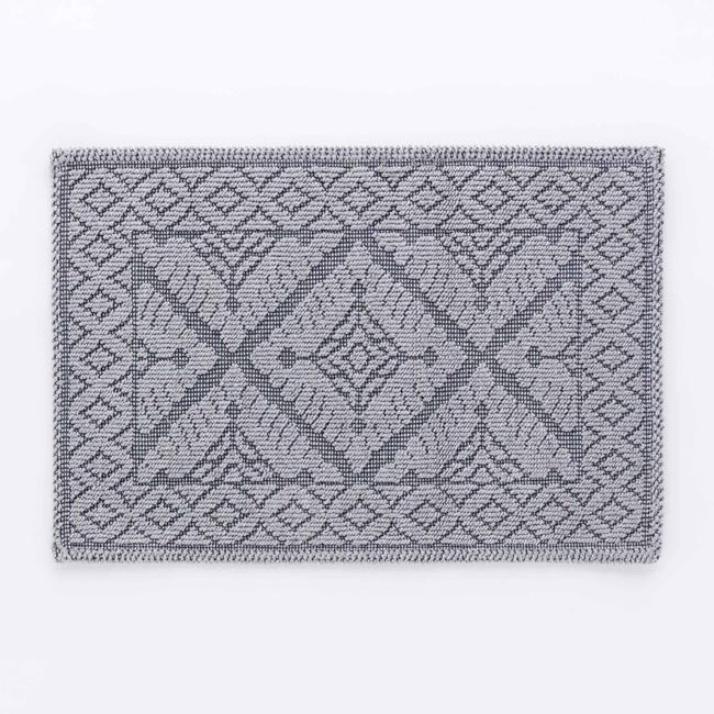 Tappeto stile sardo Dalia Grigio cm 60X100 | Leroy Merlin Tappeto stile sardo Dalia Grigio cm 60X100 | Leroy Merlin