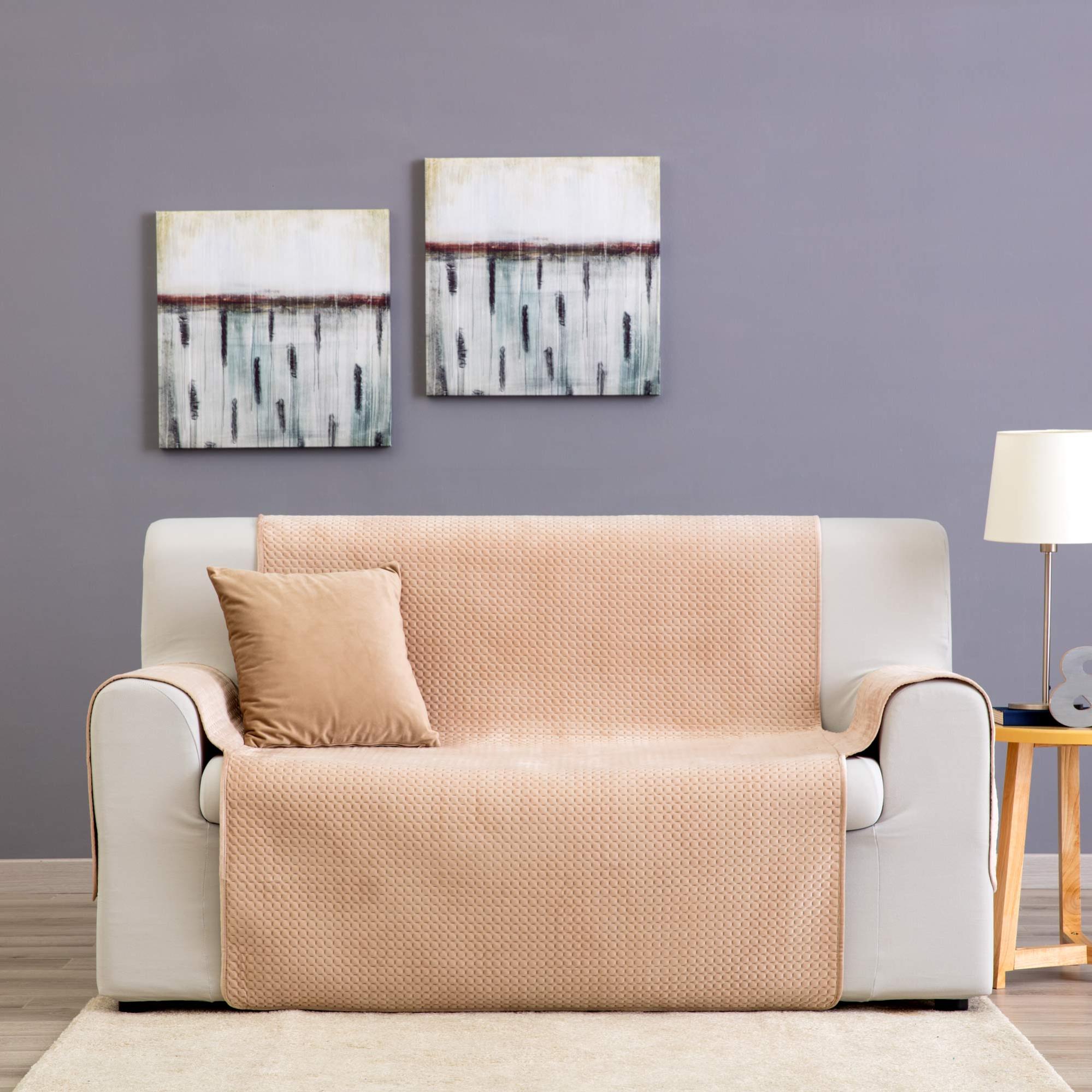 Copridivano Reversibile Eysa Magnus 3x2 Relax - Protettivo Per Divani, Facile Da Lavare, Design Spagnolo
