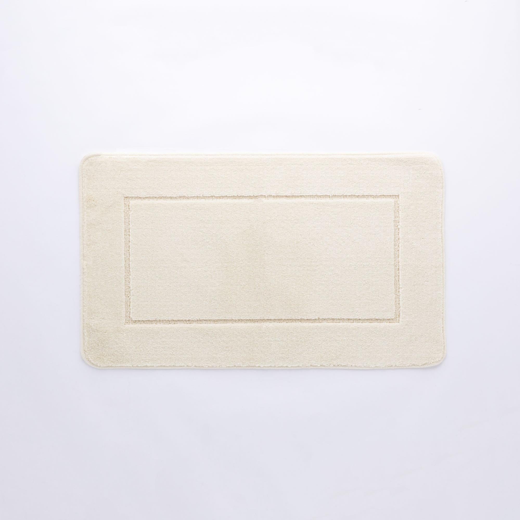 Tappeto Bagno Rettangolare Tappeto Bagno Fuzzy 50x80 Tortora In Poliestere Tortora Chiaro 80 X 50 Cm 88776827