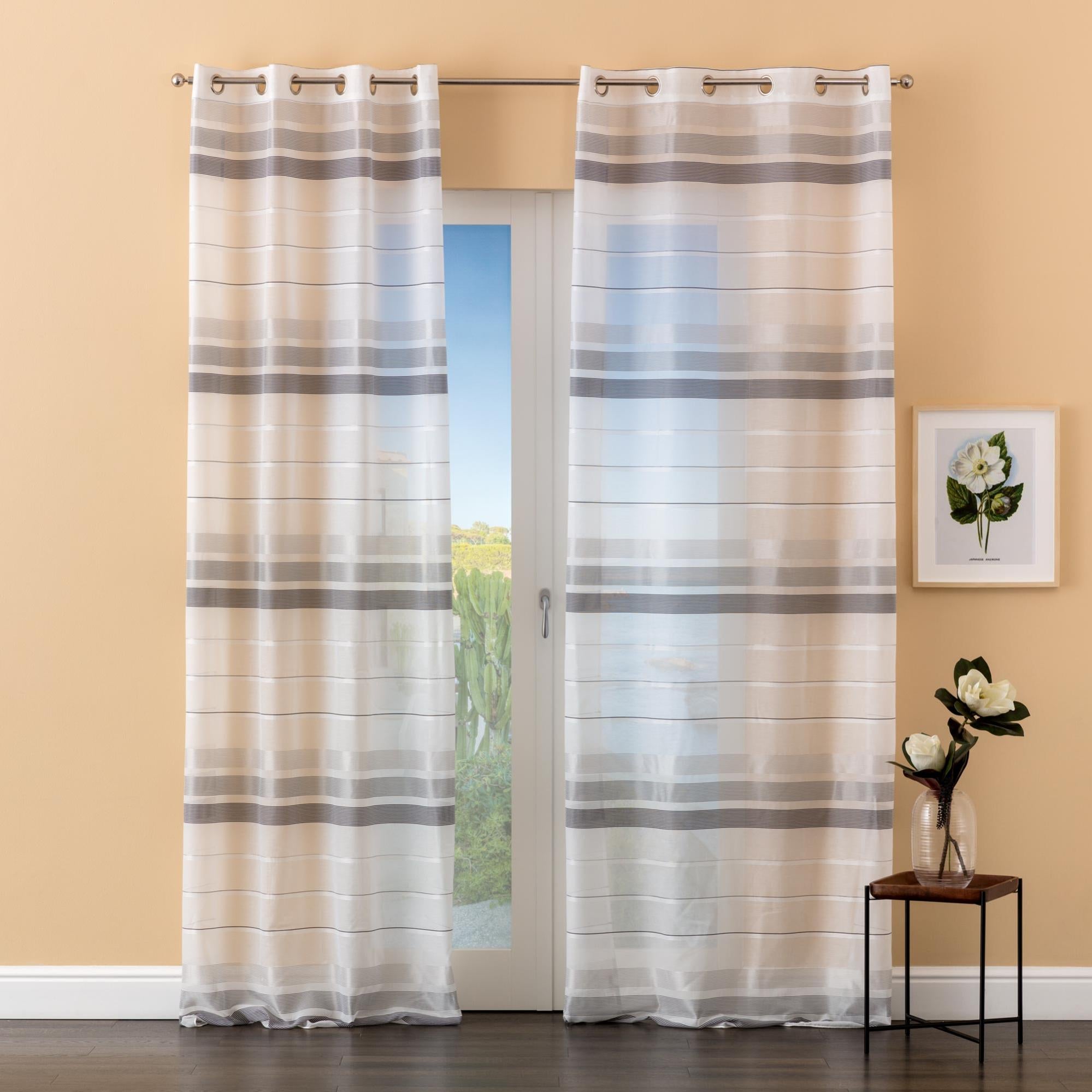 SCHÖNER LEBEN. Tenda Con Occhielli, Effetto Lino, Con | FindTheDeal - 11