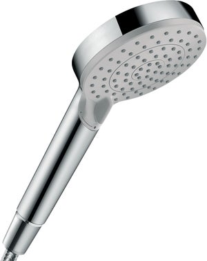 hansgrohe Croma 100 - Pommeau de douche économie d'eau avec 9 l/min  (EcoSmart), Douchette à main avec 4 types de jet, Douchette ronde (diamètre  105 mm), Chromé : : Bricolage