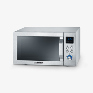 Micro-ondes grill 20l 800w blanc/noir - Severin - 7766