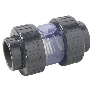 Clapet anti-retour PVC pression noir - Ø 32 mm - Girpi