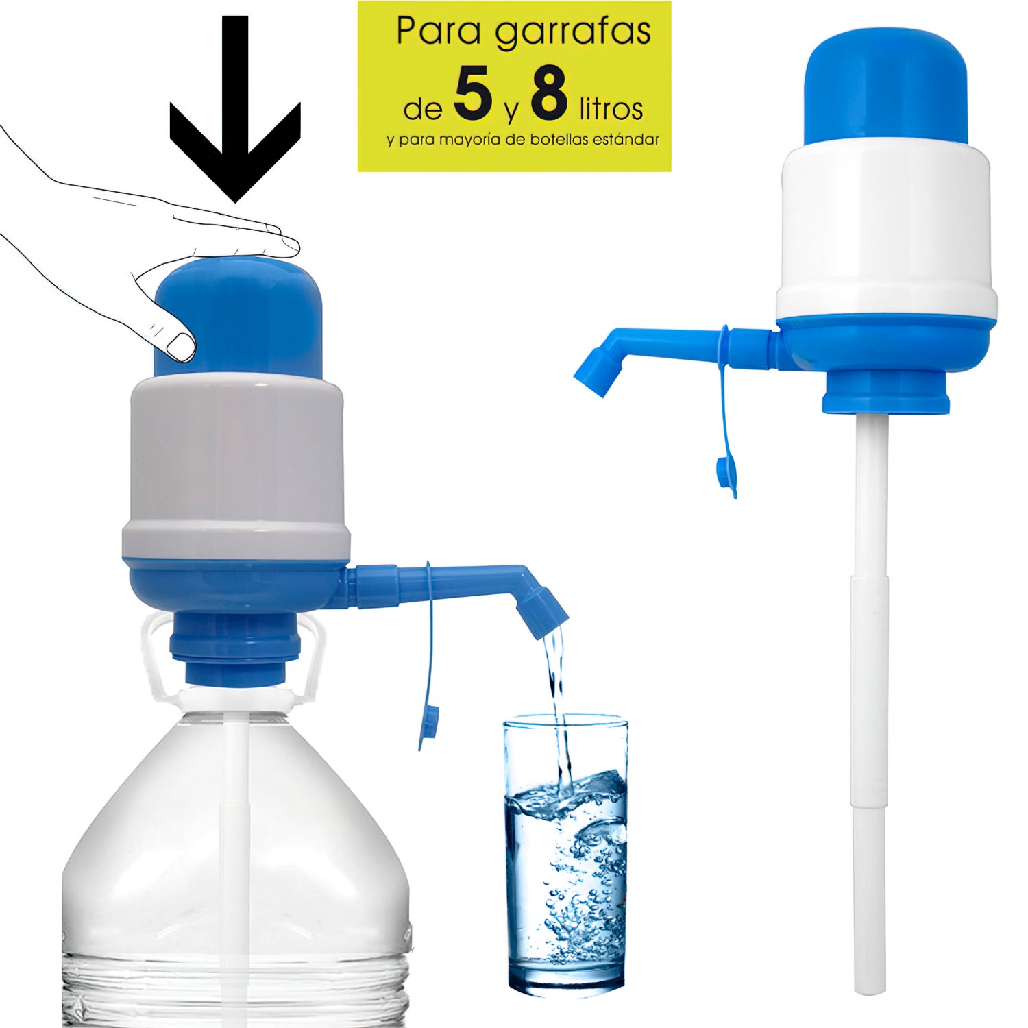 Dispensador de agua eléctrico para botellas