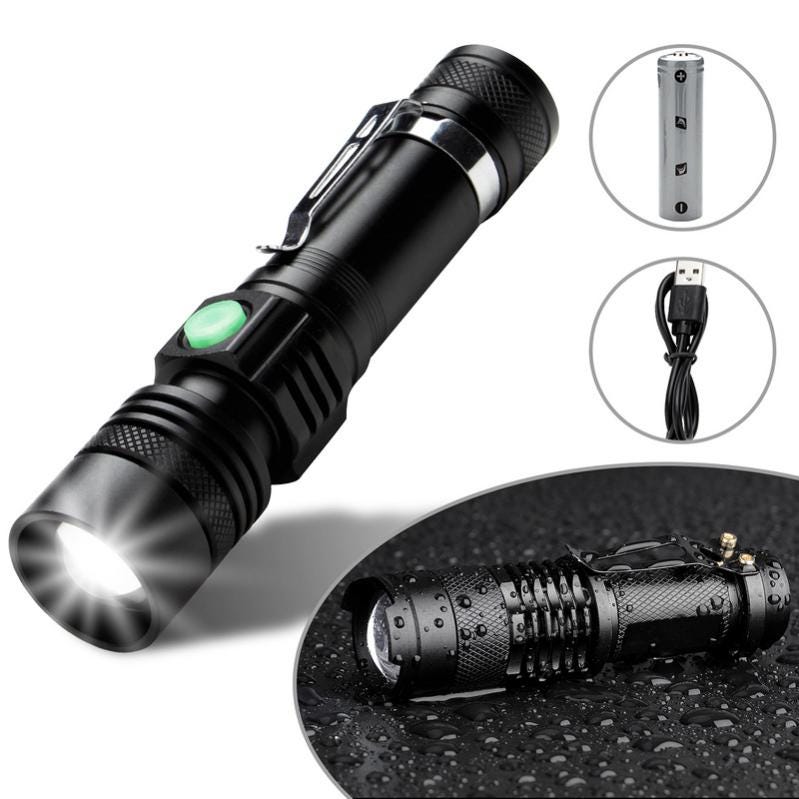 Lampe torche LED Ultra puissante 100W rechargeable – Éclairage de Lampe torche LED Ultra puissante 100W rechargeable – Éclairage de