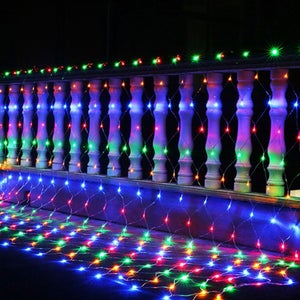 Guirlande lumineuse Filet rideau lumineux 2 x 2m 200 LED, LED