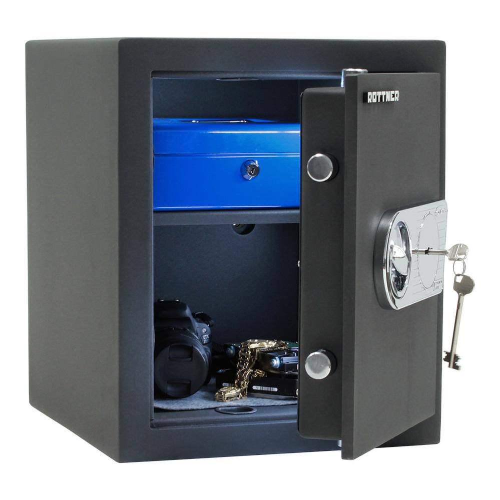 Coffre Fort Rottner Toscana 50 Db Silvergrey Serrure À Clé - 2