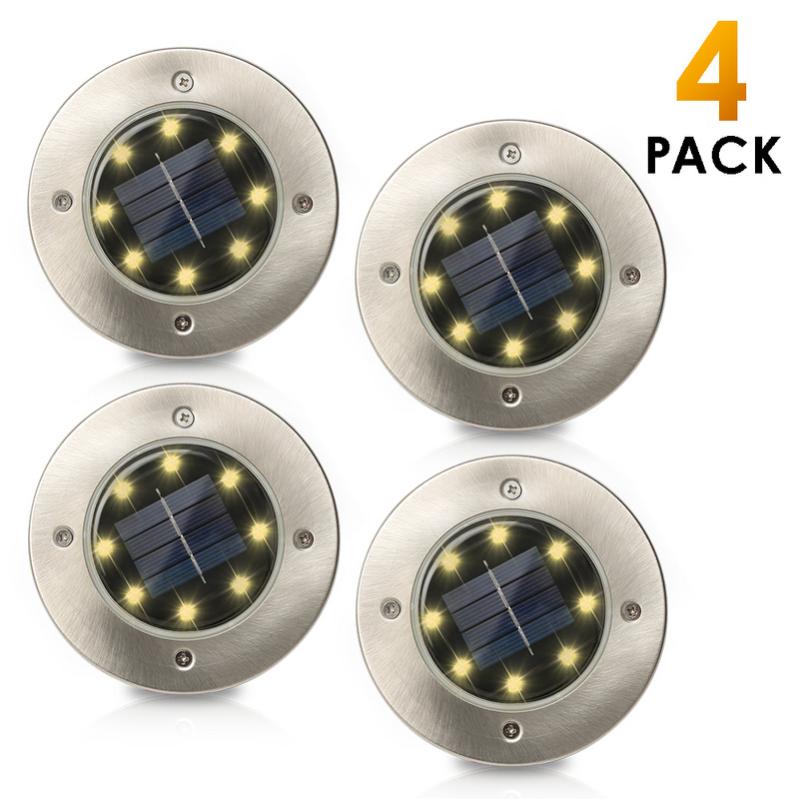 Lot De 20 Spots LED Encastrés Au Sol WiFi - RGBW, IP67, Commande Par App, Pour Terrasse Et Jardin