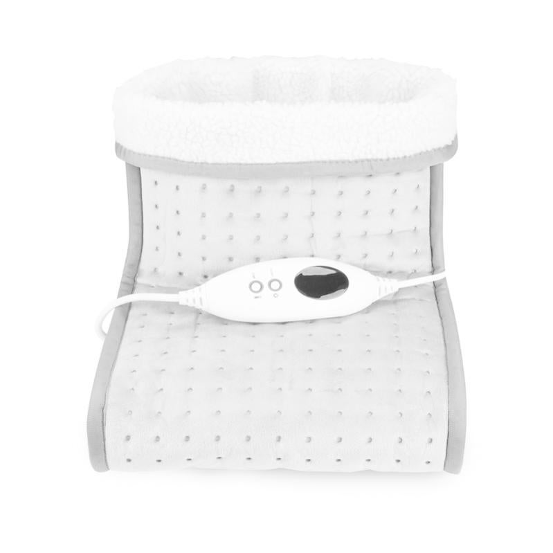Chauffe-Pieds Électrique Pliable Ninonly - 40x80 Cm (2 Tailles) - 6 Températures, Minuterie, Arrêt Auto - Lavable En Machine - Pour Maison/Bureau