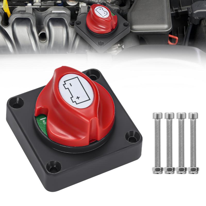Interrupteur De Batterie 12V-48V 300A Avec Affichage Tension - Coupe-batterie Voiture, Camion, Bateau, Pour Sécurité Et économie D'énergie